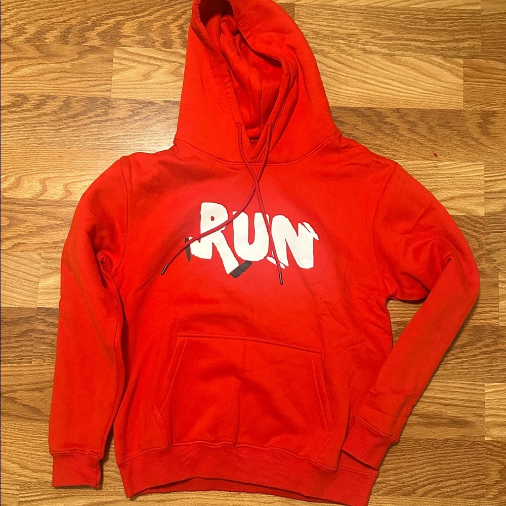 Red Graphic Hoodie